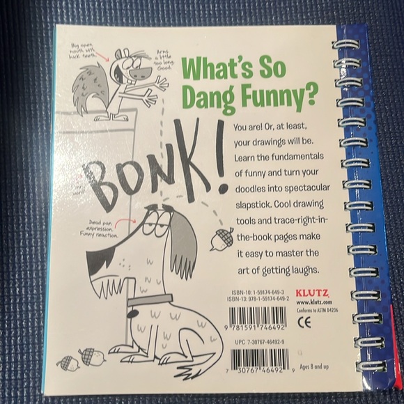 KLUTZ How to Draw Funny doodle book - Picture 2 of 4